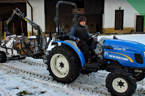 Traktor pre vyvážacie aj ďalšie práce