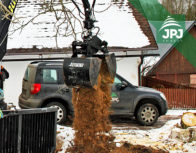 Pôdna lopata na hydraulickú ruku Vahva Jussi