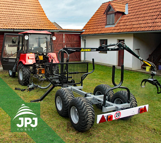 Vyvážačka za malotraktor Vahva Jussi 2000+_320