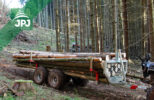 Vyvážačka dreva za ATV