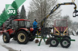 Vyvážačka za traktor Farma