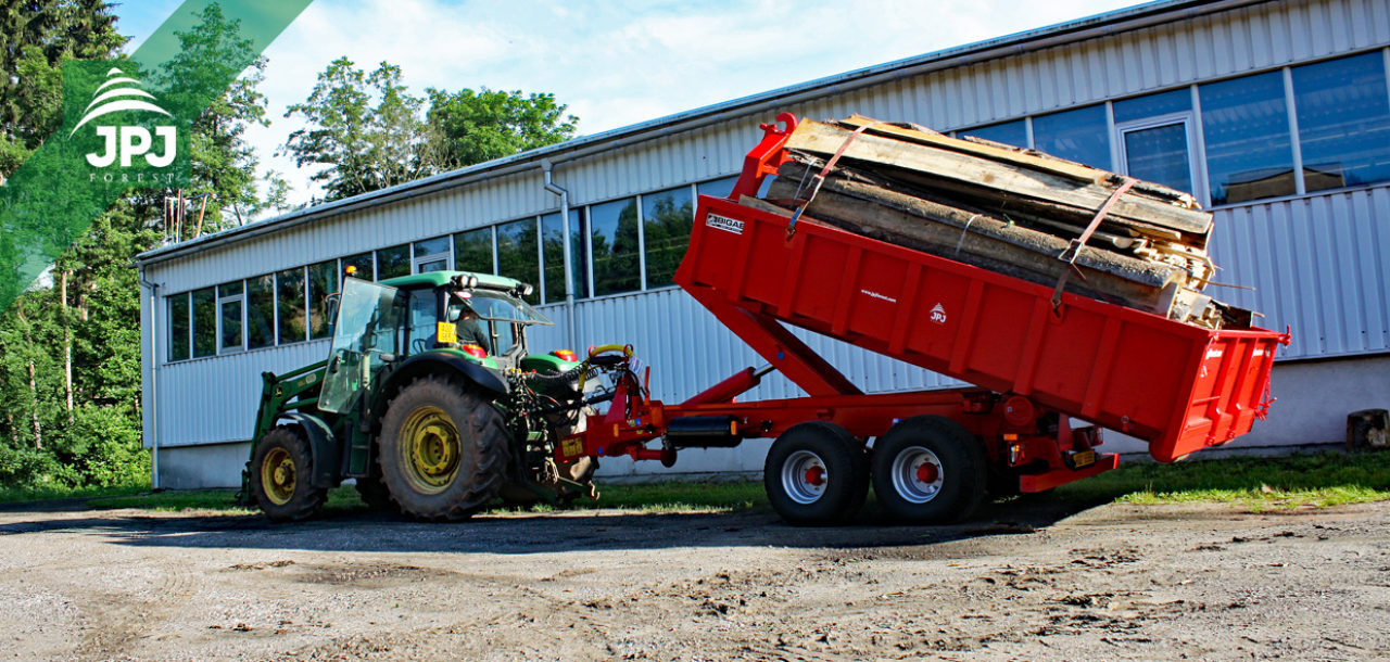 Traktorové nosiče kontajnerov BIGAB – švédske korene, estónska kvalita