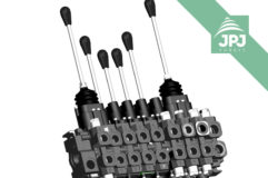 2-pákový hydraulický rozvádzač 2+4 XY CRV 808 2V – Finn-Rotor