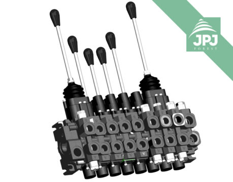 2-pákový hydraulický rozvádzač 2+4 XY CRV 808 2V – Finn-Rotor