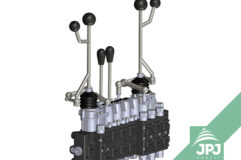 ​2 – pákový hydraulický rozvádzač XYZ CRV 60/8 – Finn-Rotor